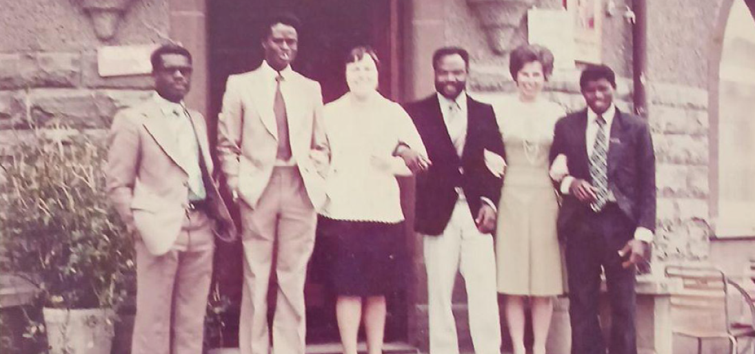 With Peacekeeping Colleagues